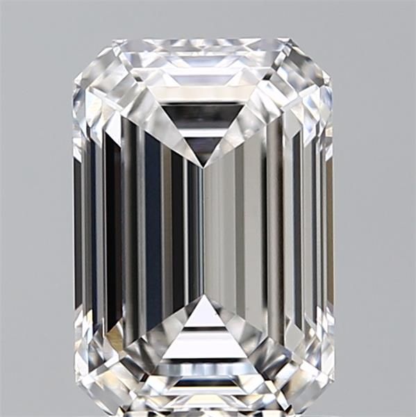 Diamant Émeraude 1.56 ct - Couleur E - Pureté VS1