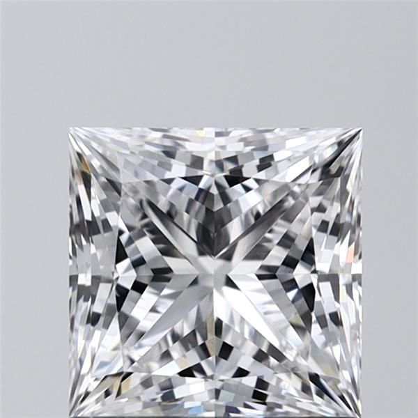 1.28 ct lab-grown Princess Diamond