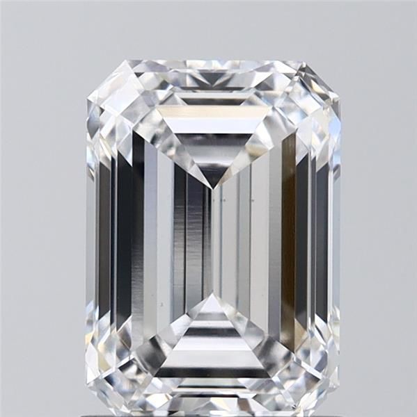 Diamant Émeraude 1.57 ct - Couleur D - Pureté VS1