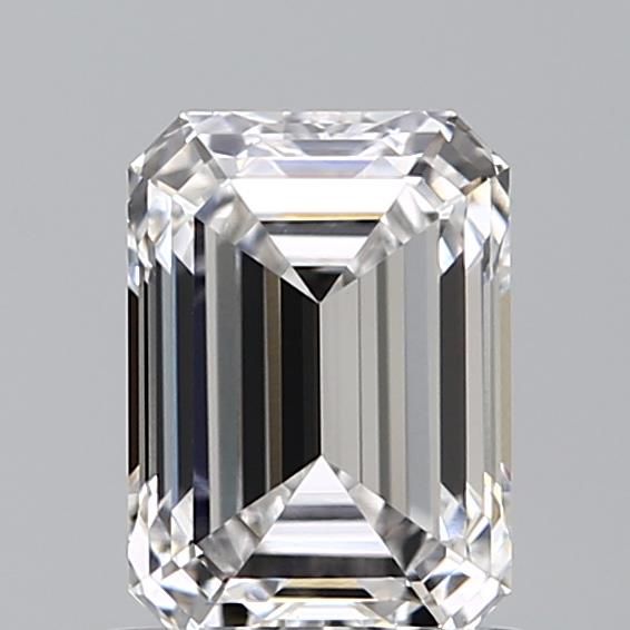 Diamant Émeraude 1.06 ct - Couleur E - Pureté VVS2