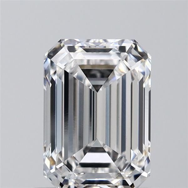 Diamant Émeraude 1.02 ct - Couleur D - Pureté VVS2