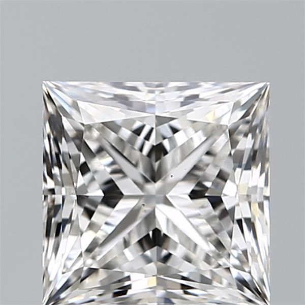 1.53 ct lab-grown Princess Diamond