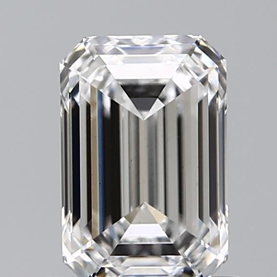Diamant Émeraude 1.08 ct - Couleur E - Pureté VS1