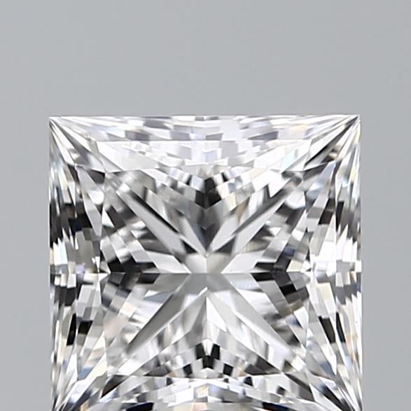 1.56 ct lab-grown Princess Diamond