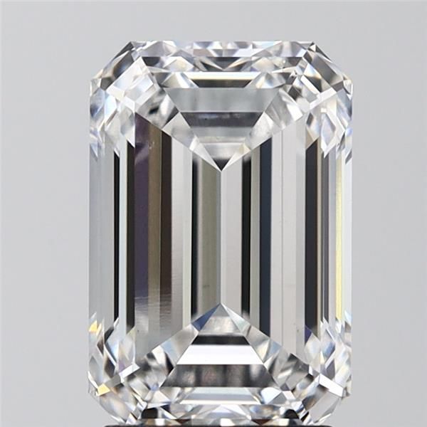 Diamant Émeraude 3.05 ct - Couleur E - Pureté VS2