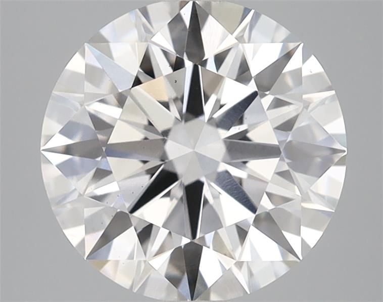 Diamant Rond 2.87 ct - Couleur D - Pureté VS2
