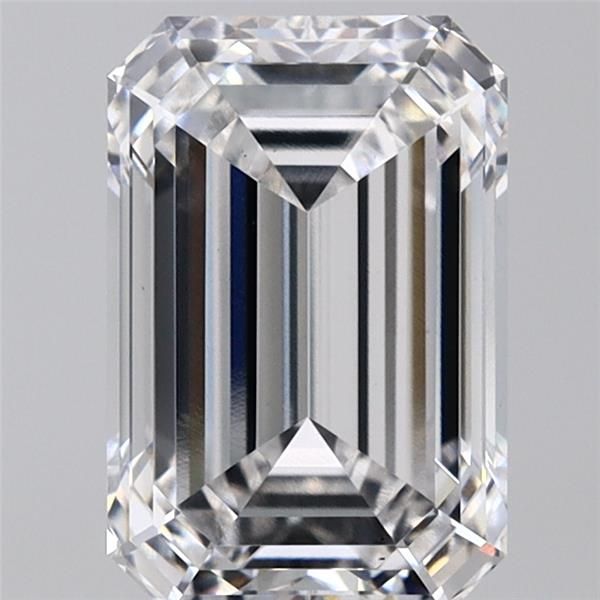 Diamant Émeraude 3.08 ct - Couleur E - Pureté VS2