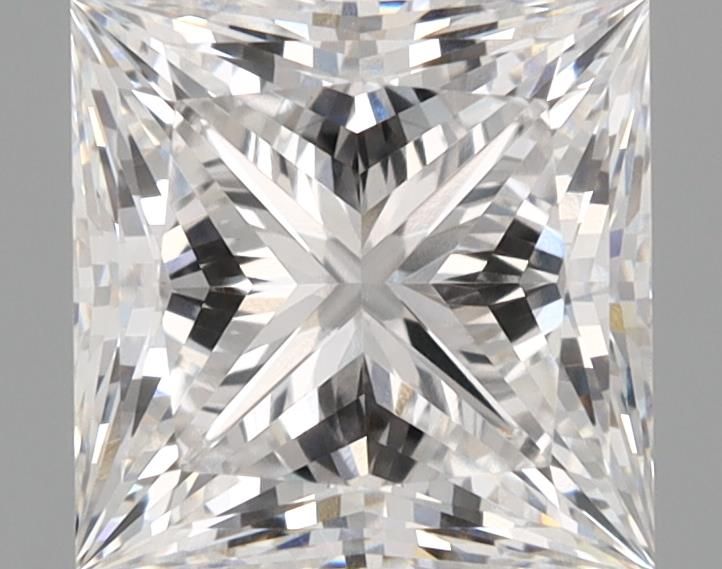 1.28 ct lab-grown Princess Diamond