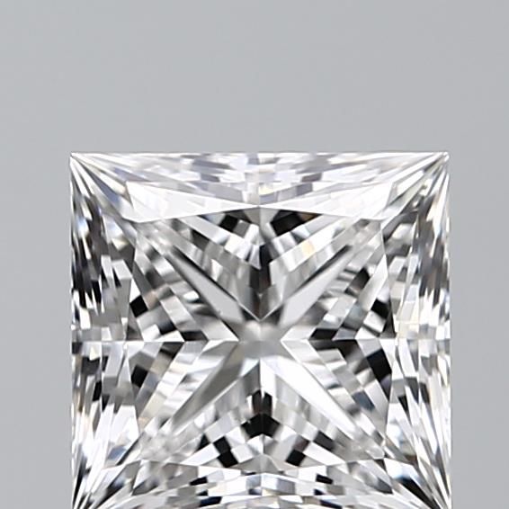 1.28 ct lab-grown Princess Diamond