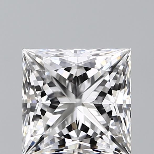 1.28 ct lab-grown Princess Diamond