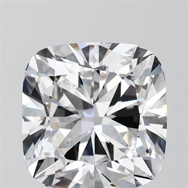 2.57 ct lab-grown Cushion brilliant Diamond
