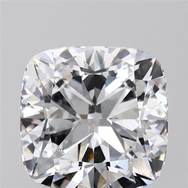 2.57 ct lab-grown Cushion brilliant Diamond