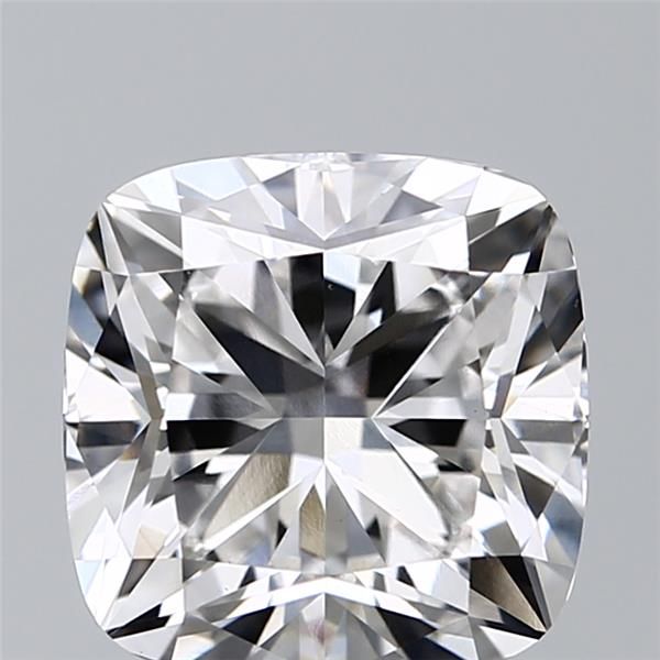 2.58 ct lab-grown Cushion brilliant Diamond
