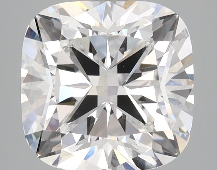 2.73 ct lab-grown Cushion brilliant Diamond