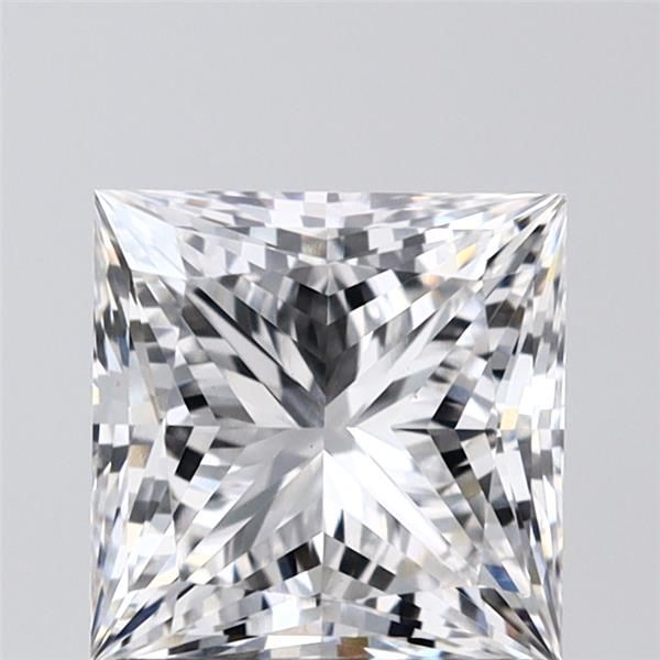 1.56 ct lab-grown Princess Diamond