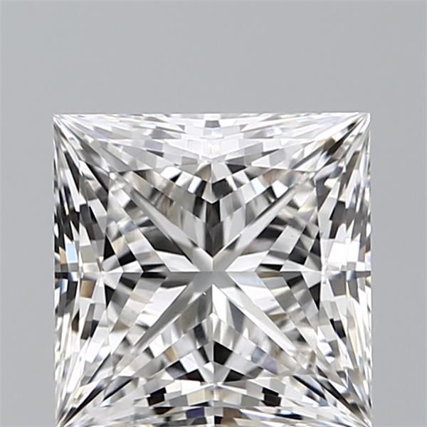 1.54 ct lab-grown Princess Diamond