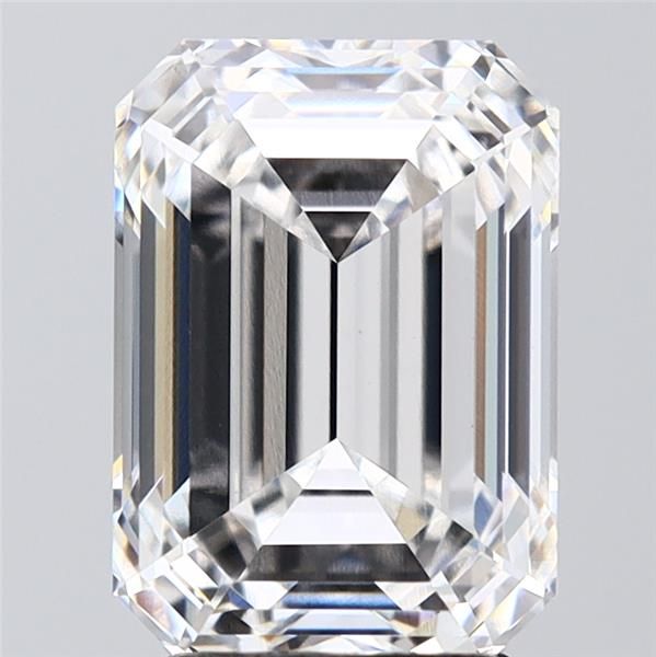 Diamant Émeraude 4.07 ct - Couleur F - Pureté VS1