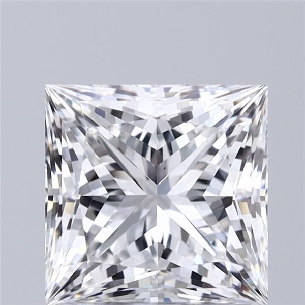 1.55 ct lab-grown Princess Diamond