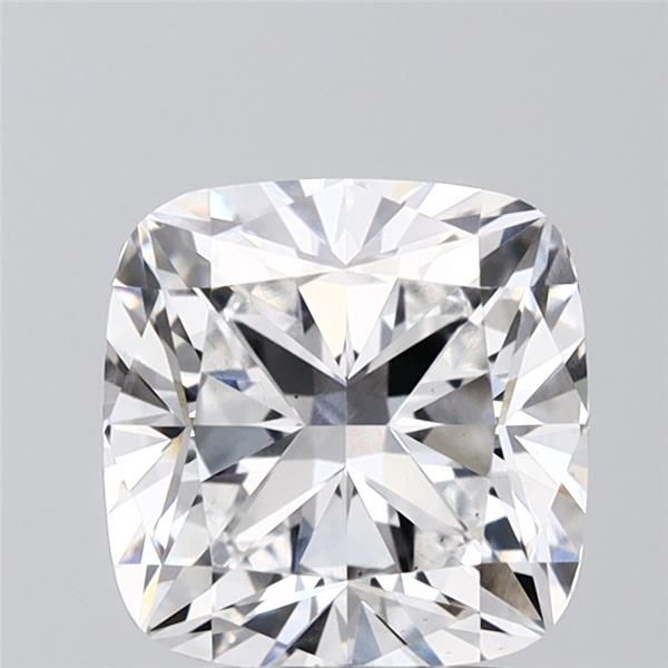 2.57 ct lab-grown Cushion brilliant Diamond