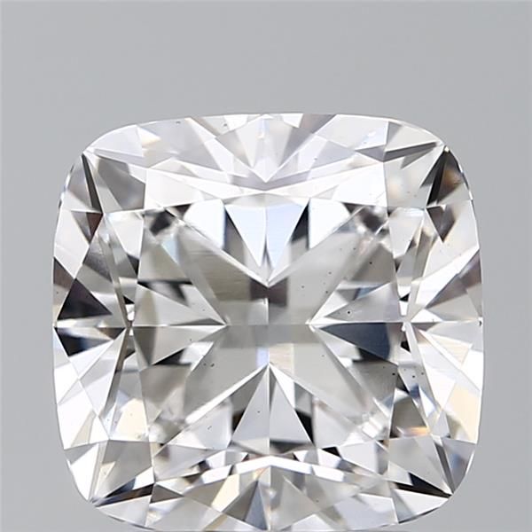 2.73 ct lab-grown Cushion brilliant Diamond