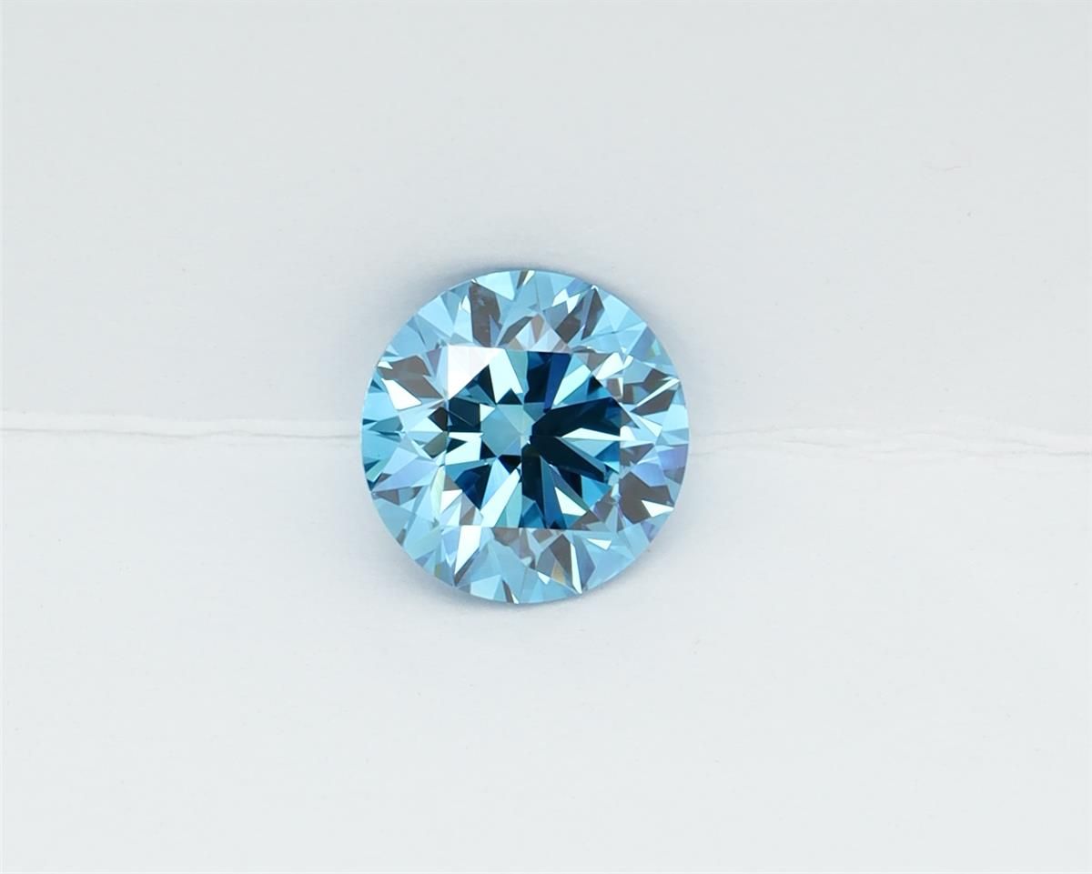 1.0 CT Fancy Vivid Blue ROUND