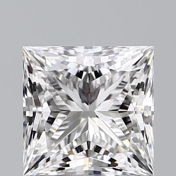 1.29 ct lab-grown Princess Diamond