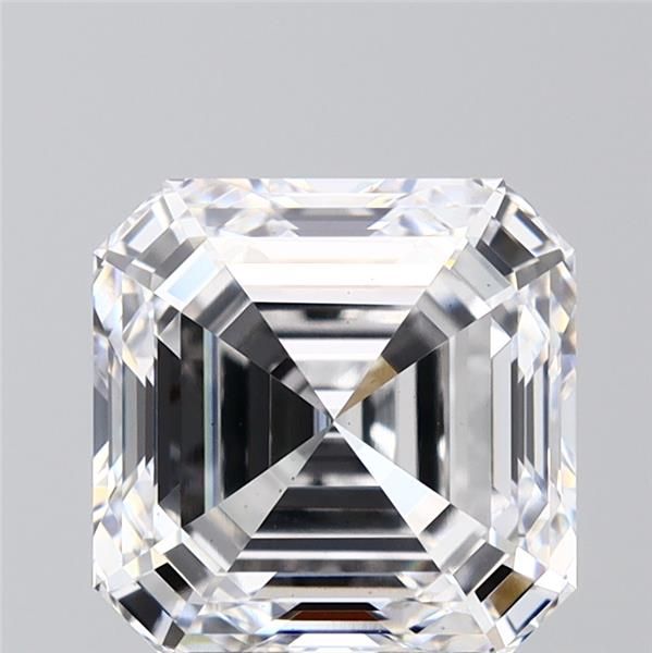 4.04 ct lab-grown Asscher Diamond