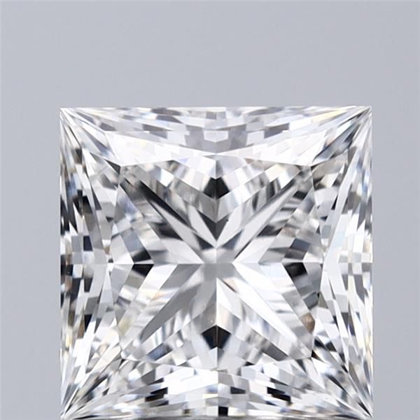 1.54 ct lab-grown Princess Diamond