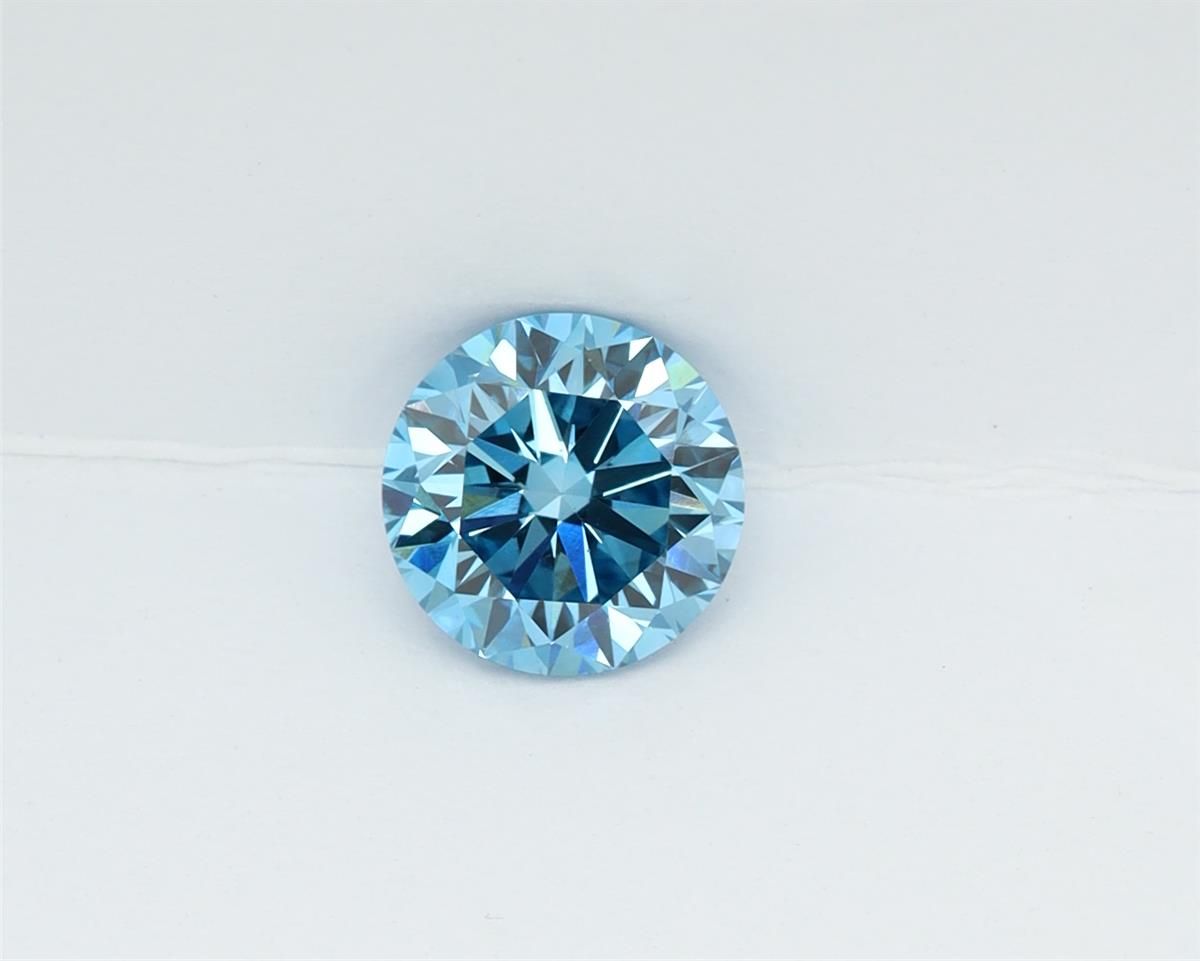 1.02 CT Fancy Vivid Blue ROUND
