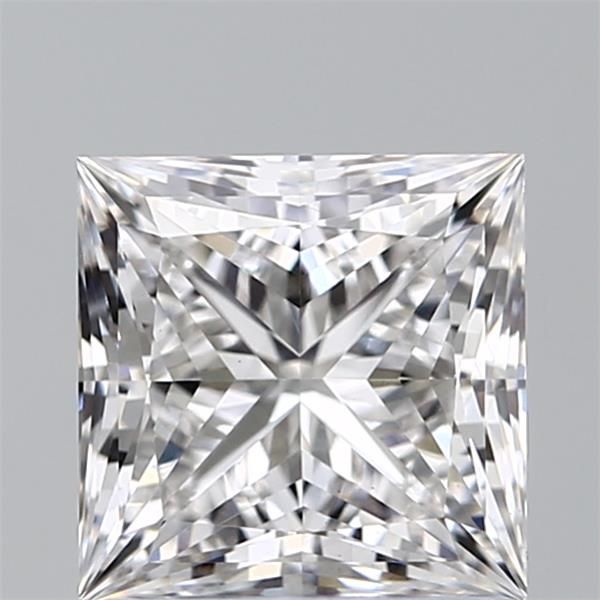 1.53 ct lab-grown Princess Diamond