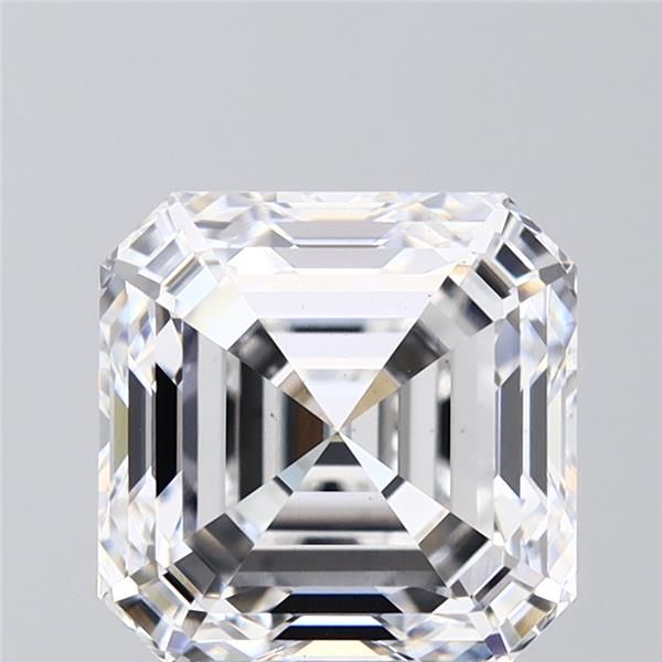 4.18 ct lab-grown Asscher Diamond