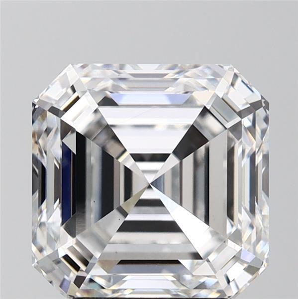 4.09 ct lab-grown Asscher Diamond