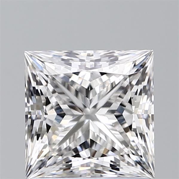 1.54 ct lab-grown Princess Diamond