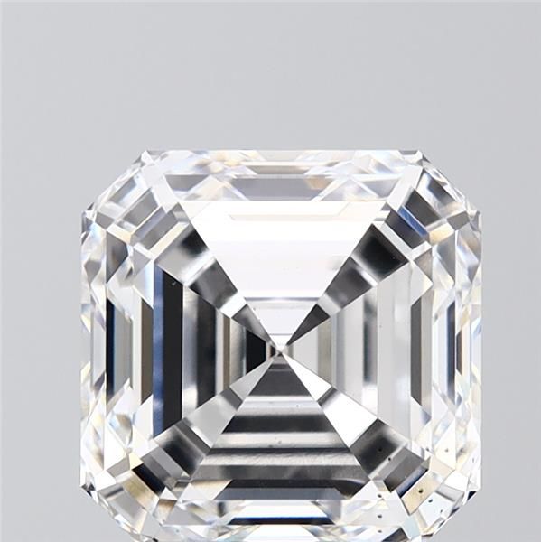 4.04 ct lab-grown Asscher Diamond