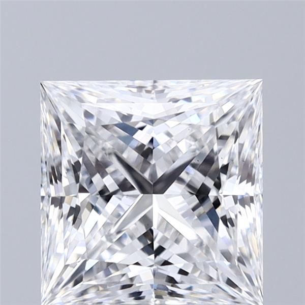 1.3 ct lab-grown Princess Diamond