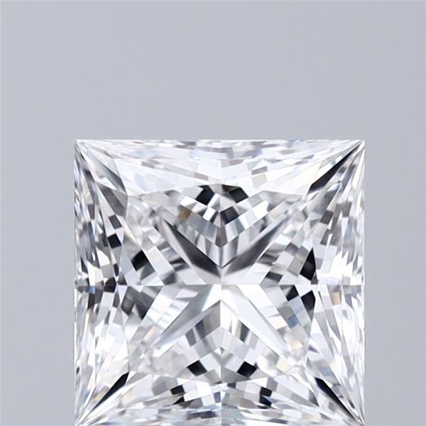 1.29 ct lab-grown Princess Diamond