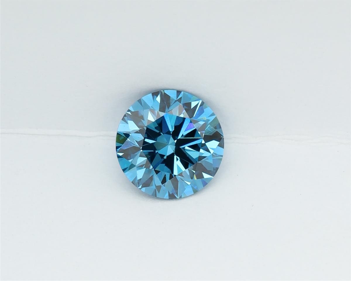 1.01 CT Fancy Vivid Blue ROUND