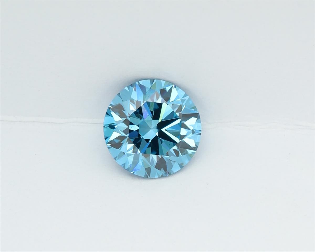 1.07 CT Fancy Vivid Blue ROUND