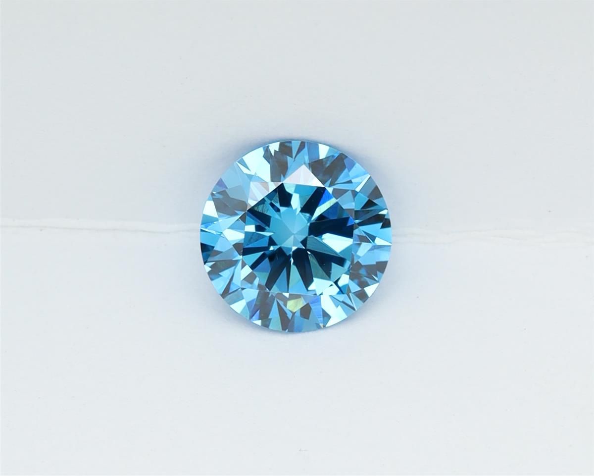 1.08 CT Fancy Vivid Blue ROUND