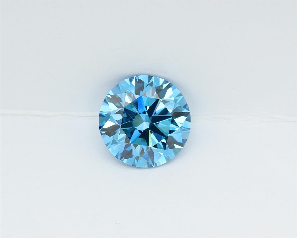 1.04 CT Fancy Vivid Blue ROUND