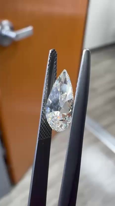 3.01ct Pear diamond