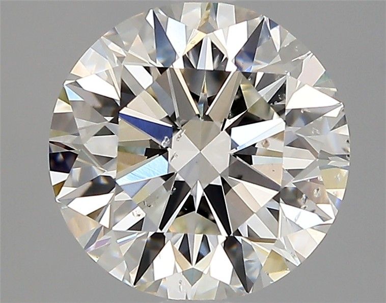 Diamant Rond 2.42 ct - Couleur I - Pureté SI2