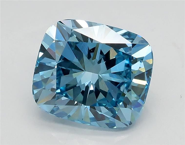 2.05 ct lab-grown Cushion brilliant Diamond