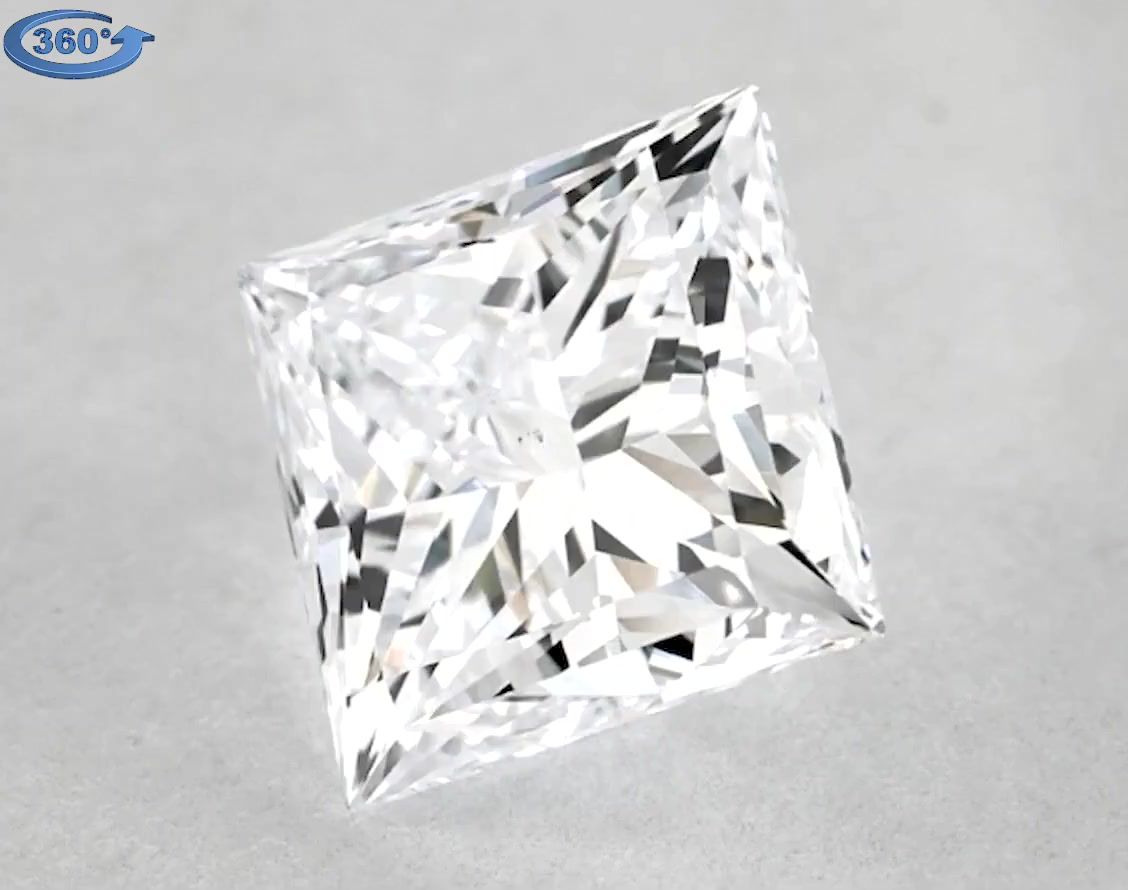 2.19 ct Princess diamond