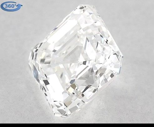 0.90 ct Asscher diamond