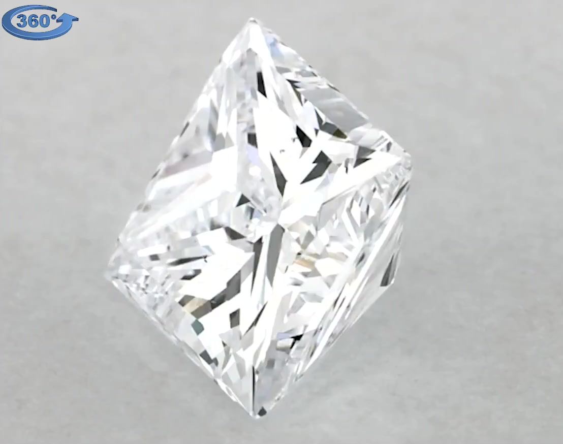 1.59 ct Princess diamond