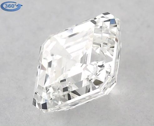 0.65 ct Asscher diamond