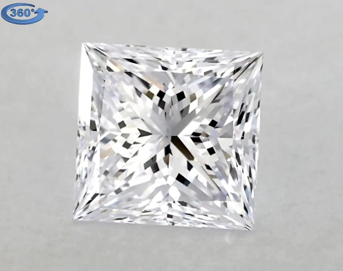 2.01 ct Princess diamond