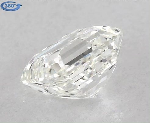 0.72 ct Asscher diamond