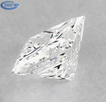 0.90 ct Princess diamond